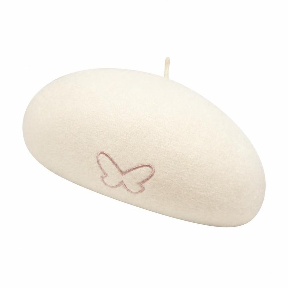 Retro Plain Cap Warm Felt Berets Fashion Winter Wool Berets Hat Lady