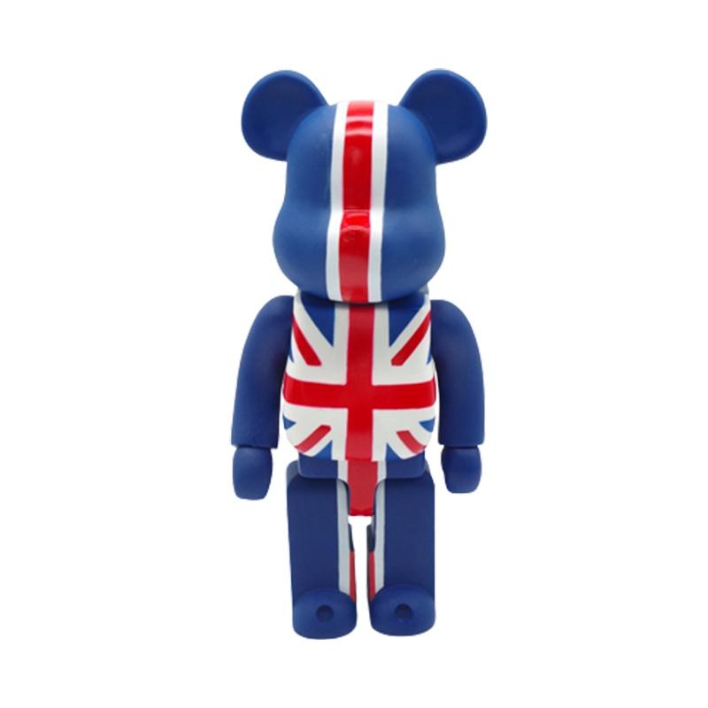 

Be@rbrick Юнион Джек Жестокий Медведь Блок Медведь Кукла Обязательная Коллекционная Игрушка