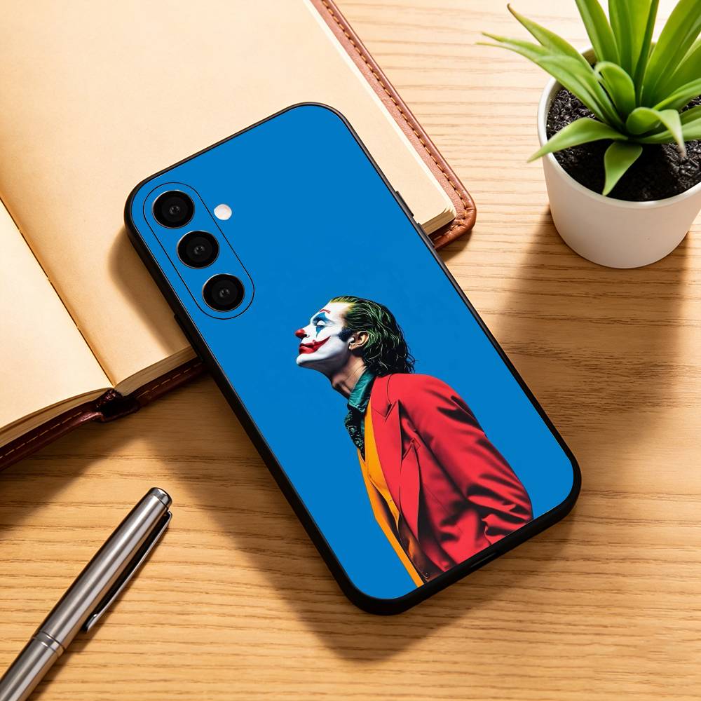 Film Joker Clown Telefoonhoesje Voor Samsung Galaxy A73,A72,A71,A70,A53,A52,A51,Anderen Zwart Zacht Hoesje