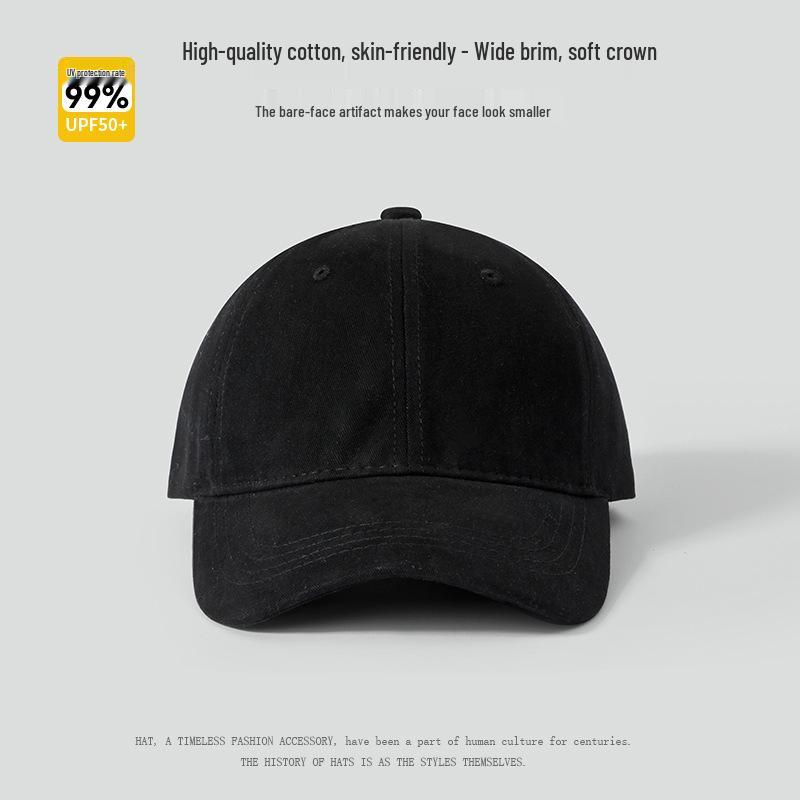 "Cappellino da baseball unisex a tinta unita da 65 cm con parte superiore morbida, visiera approfondita e allargata per un aspetto del viso più snello."