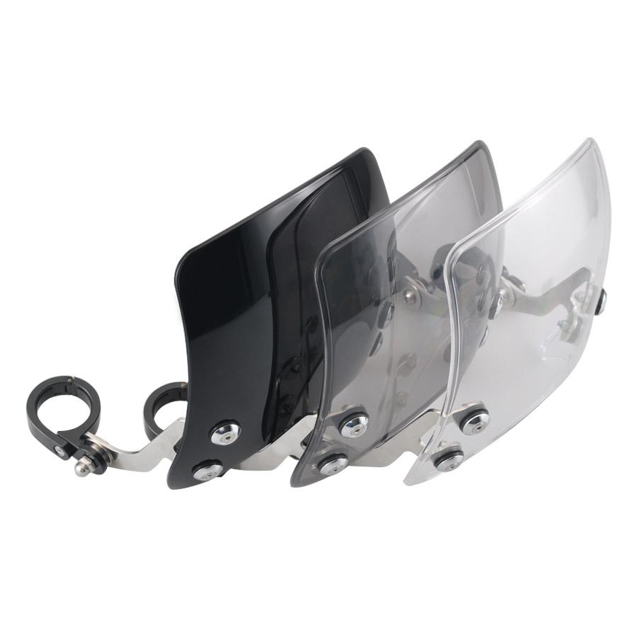 Motorcycle Part Wind Deflector Windshield Transparent Windscreen Compatible 39mm For Harley Sportster 883 X48 Iron 1200 SuperLow