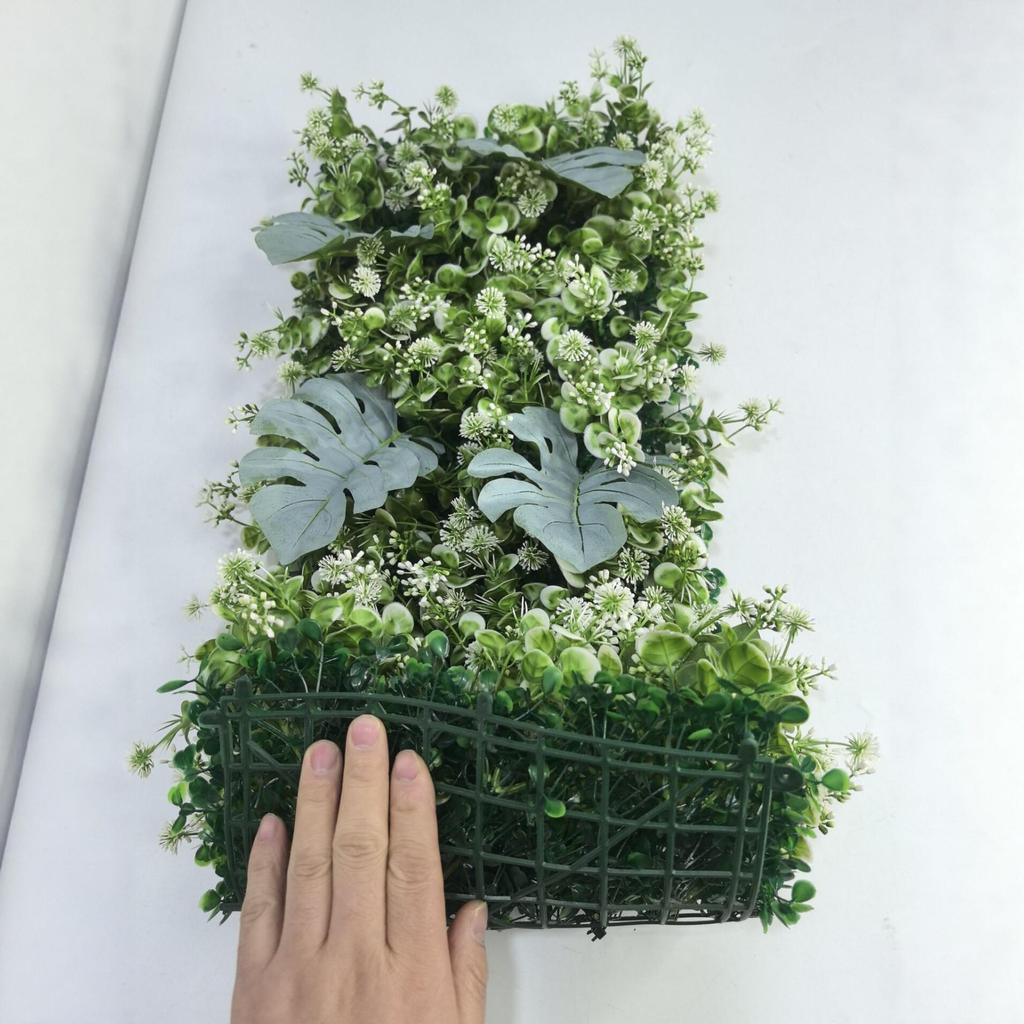 25x75CM Artificial Fern Green Wall Panel for Home Decoration