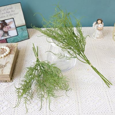 1 Bunch Artificial Fern Grass Ornamental Fadeless Plastic Unique Table Centerpiece Artificial Fern Grass Wedding Favors