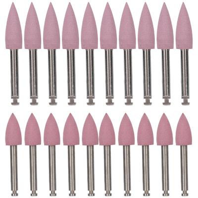 10-teiliges Dental-Polierbohrer-Set mit niedriger Geschwindigkeit, Dental-Schleifpolierer, Bohrer-Set