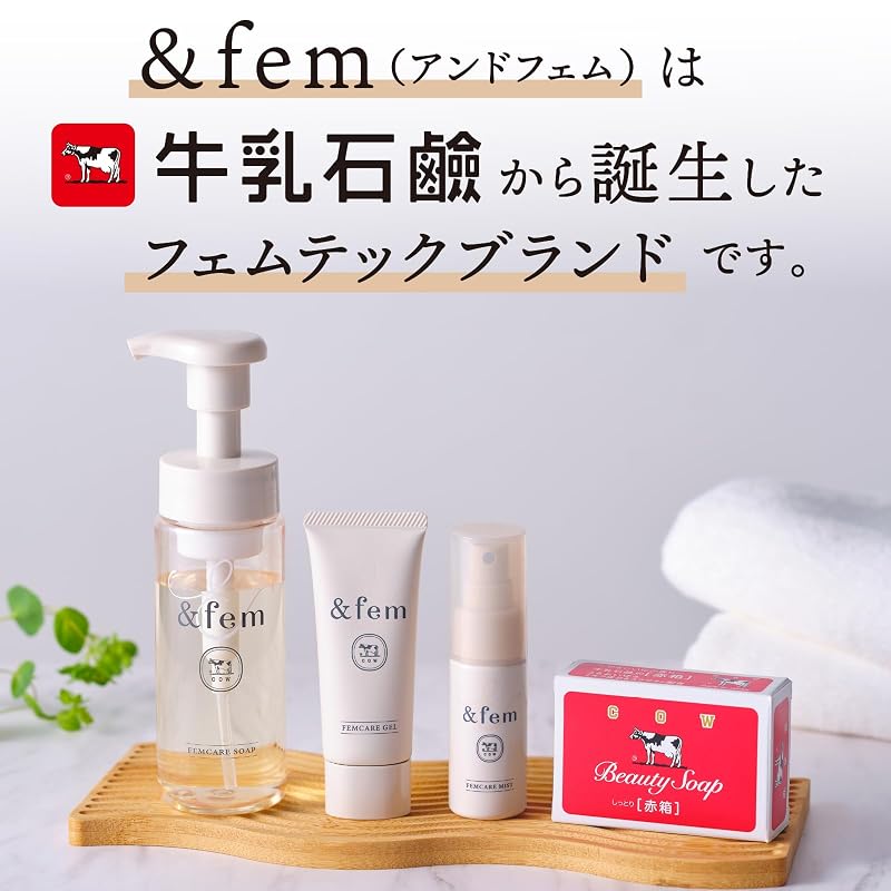 Milk Soap &fem Femcare Foaming Soap for the Delicate Area 150mL VIO Odor & Moisture Relief Mildly Acidic &fem