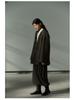 Shi Ji TR Pleated Cocoon Trousers: Autumn Mid-rise, Slimming, Versatile, and Casual Long Pants M7618