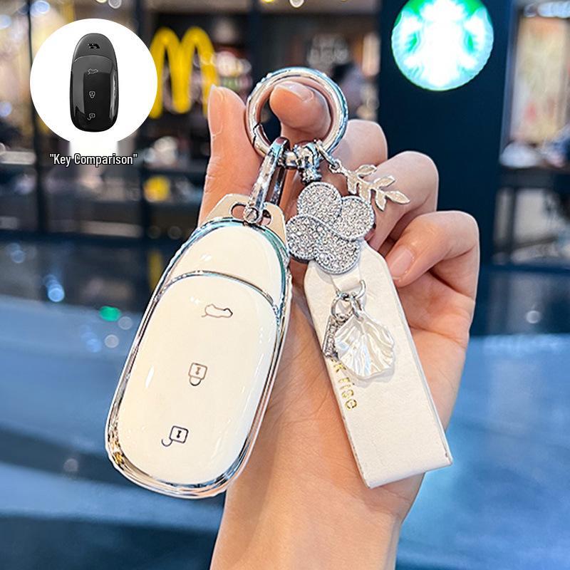 High-End Full-Coverage Car Key Cases & Buckles for 2020-2021 Li Auto ONE Models