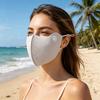 Outdoor Sunscreen Face Guard Breathable Ice Silk Seamless Face Guard