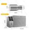 Dry Food Drying Roasting Machine  Microcomputer Controlled Coffee Bean Roasting Machine Timing Roasting Machine