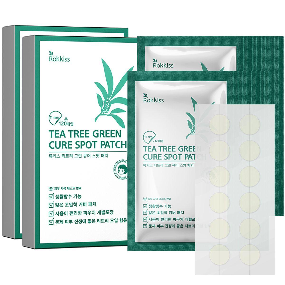 Tea Tree Green Cure Spot Patch 240 Pack