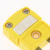 2 Stück K-Typ Mini-Thermoelement-Steckverbinder Langlebige Stecker für Temperatursensoren (Stecker/Buchse) für Labormessungen
