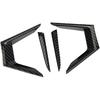 Carbon Fiber Steering Wheel Cover Molding Trims Accessories for Mitsubishi Outlander 2022-2026