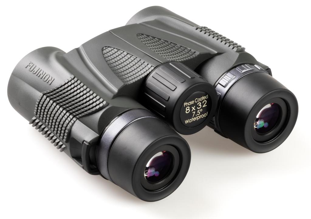 Fujinon KF 8x32H-R II Binoculars, 8x Magnification, 32mm Aperture, Roof Prism, Fully Waterproof, Ideal for Outdoor Activities, Sports, and Leisure,