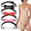 Bone-Shaped Silicone Ball Gag Adjustable BDSM Mouth Restraint for Bondage Roleplay Soft Body-Safe Discreet Adult Toy for Couples' Play