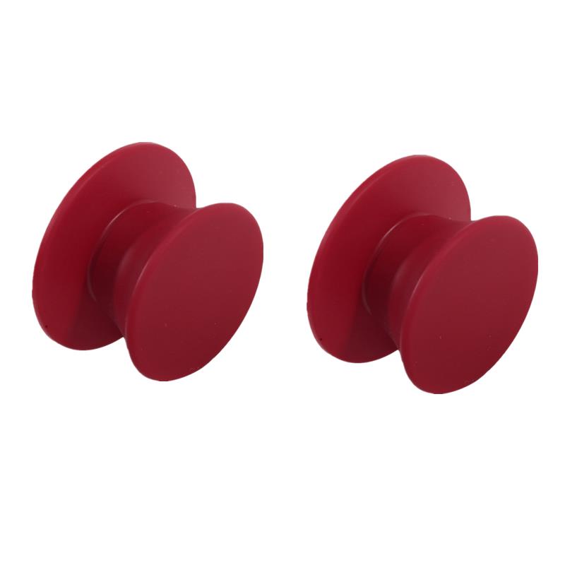 1/2/3KS Knoflík na pokličku hrnce Silikonová univerzální rukojeť hrnce Náhradní díly Kuchyňské nádobí Kryty Knoflíky na pokličku pánve Černá kuchyně