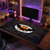 Valencia FC Thema Muster Mauspads, Fußball Logo Design XXL Gaming Schreibtischmatte Rutschfeste Computer-Mauspad