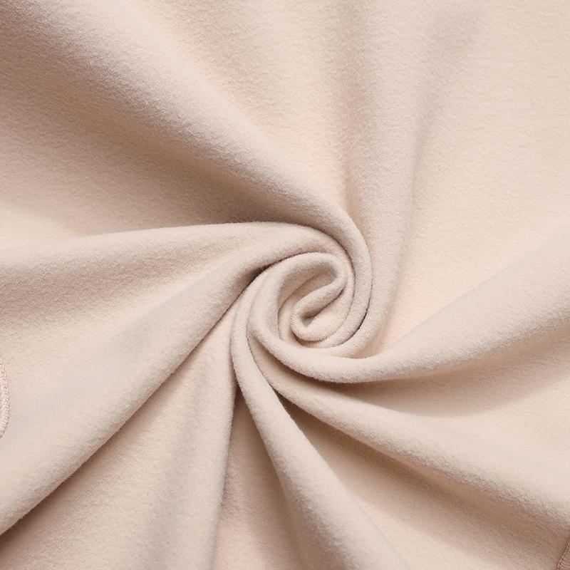 FILA Fleece Version Simple Sports Training Comfortable Versatile Warm Long Sleeve T-Shirt Women tops Pink A11W611219FPK