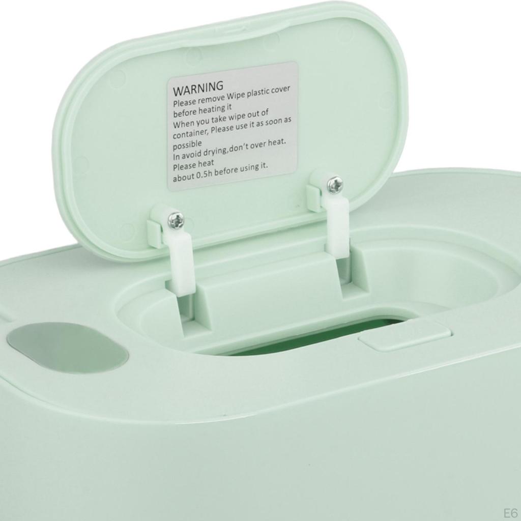 Portable Heated Wipe Dispenser Quick Heating System with Large Capacity Box Tissue