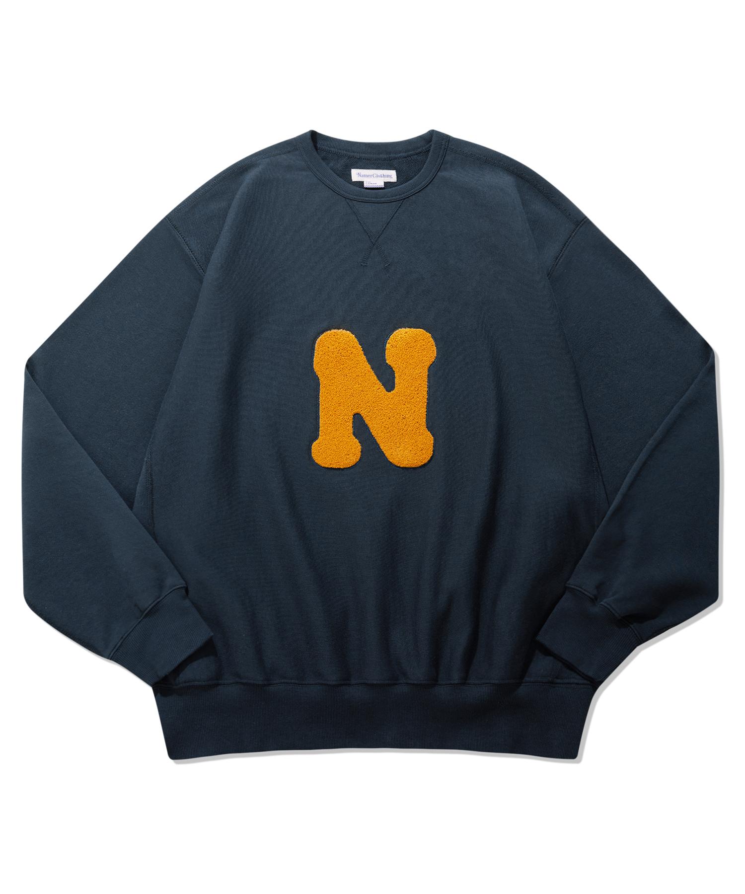 Namer Clothing N Свитшоты с букле Темно-синие M