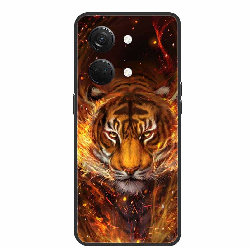 For OnePlus Nord 3 5G Case Coque Nord3 Lovely TPU Soft Cartoon Painted Cat Phone Casses for One Plus Nord 3 Silicon Para Shells