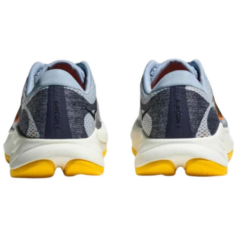 HOKA ONE ONE RINCON 4 Slip Resistant Abrasion Resistant Low top Training Shoes Men's Blue Sneakers 1155132-DLN