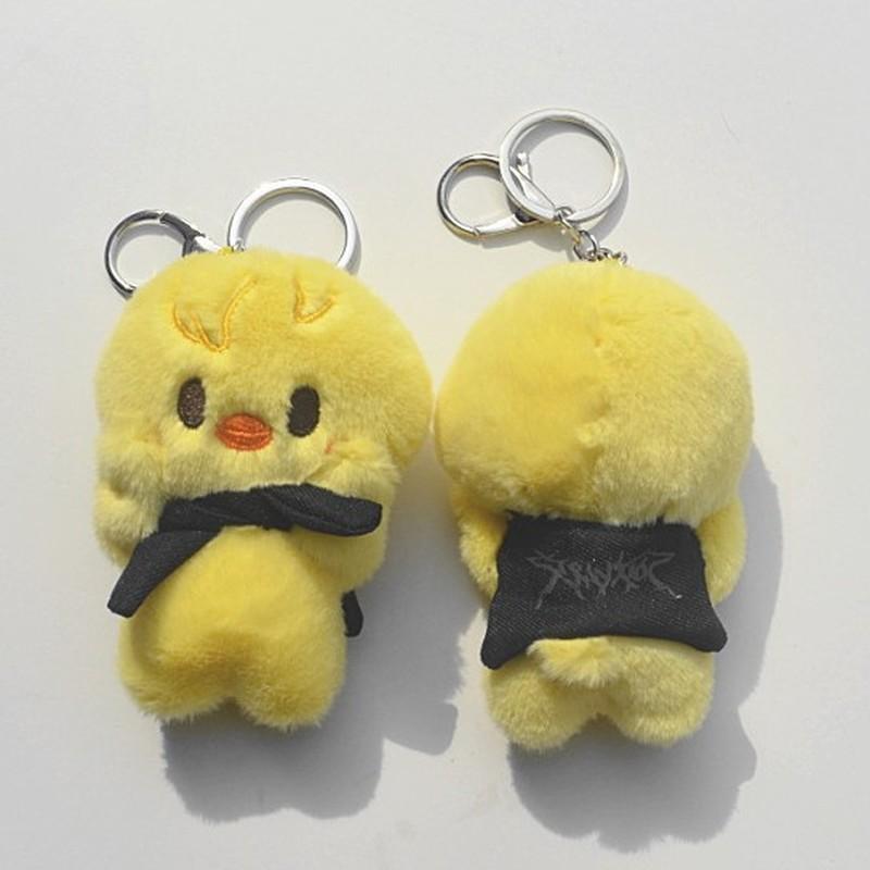 Stray Kids Children'S Plush Keychain Magnetic Suction Face Holding Pilot Doll Shawl Scarf Pendant Children'S Toy Gift