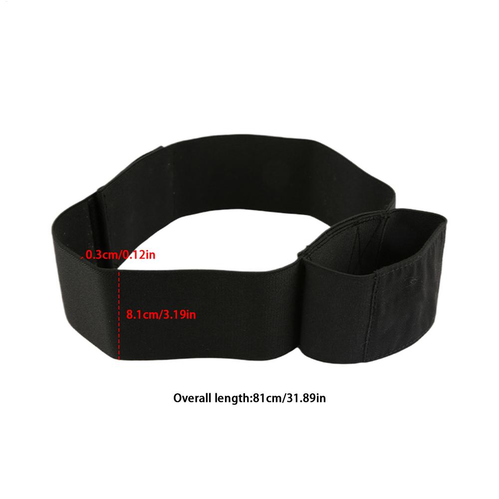 Hot Sale1Pc Golf Swing Training Aids Swing Arm Strap Double Ring Golf Swing Trainer Beginners PostureCorrector Golf Swing Strap чёрный