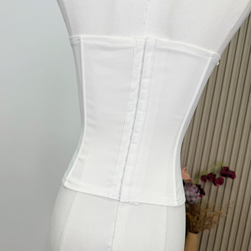 Slim Fit Strapless Sliming Vest Sleeveless Crop Tube Tops Elegant Women Corset  Travel