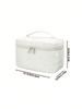 1PC New Bow Makeup Bag, Large-capacity Lipstick and Skincare Product Storage Bag, Business Trip and Travel Toiletry Bag
