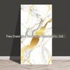 Waterproof Marble Imitation Tile Wall Sticker for Kitchen Renovation - Oil & Moisture Resistant, Self-Adhesive Decor.