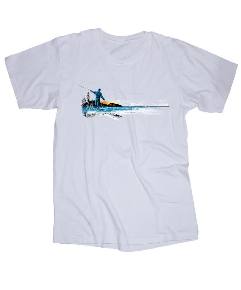 Fly Fishing T-shirt Colorado River Montana Utah Mountains Kayak 4XL