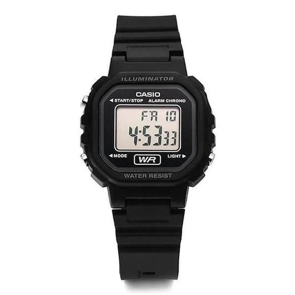 Women s Digital Square Urethane Wristwatch (LA 20WH 1ADF)
