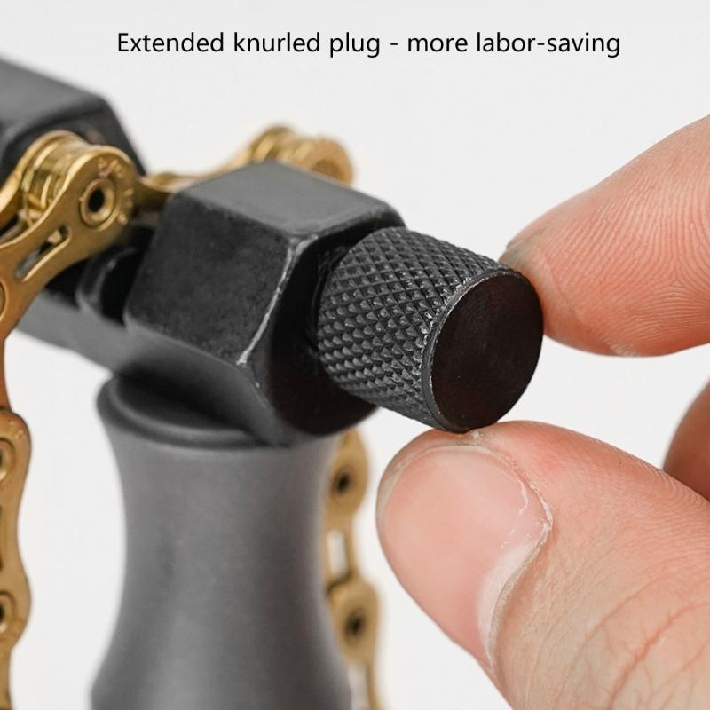 Mountain Bike Chains Extractor Cutter Device Bicycles Chain Pin Remover Bicycles Chains Remove and Install Tool Enduring