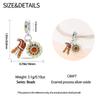 Charms Copperautumn Harvest Sunflowers Pendant Beads Fit Charms Plataoriginal Bracelet Beads Women Jewellery Making