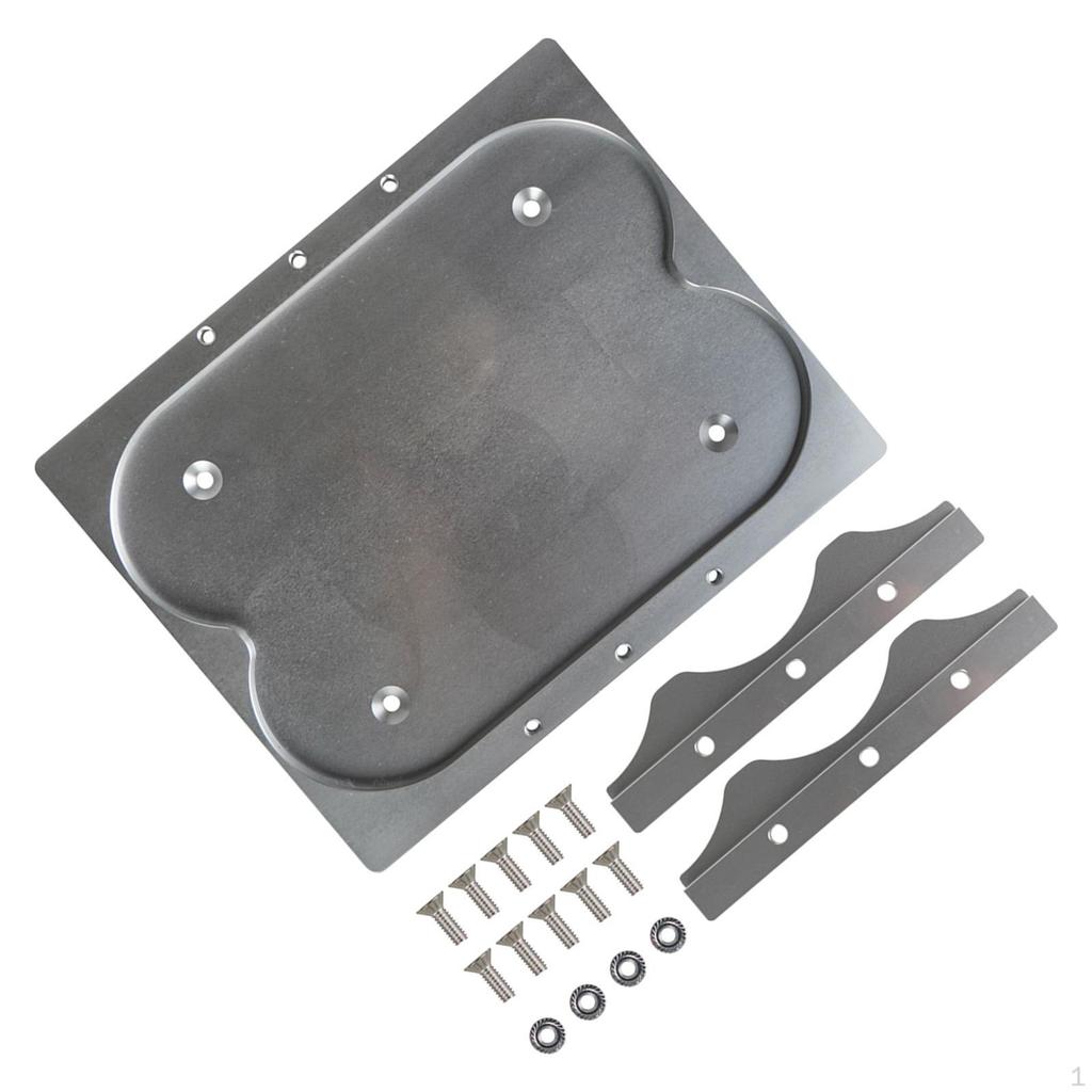 Battery Tray Replacement Holder Easy Installation Hold Down Bracket Clamps Kit for