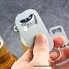 Stainless Steel Bottle Opener Keychain for Soda and Beer