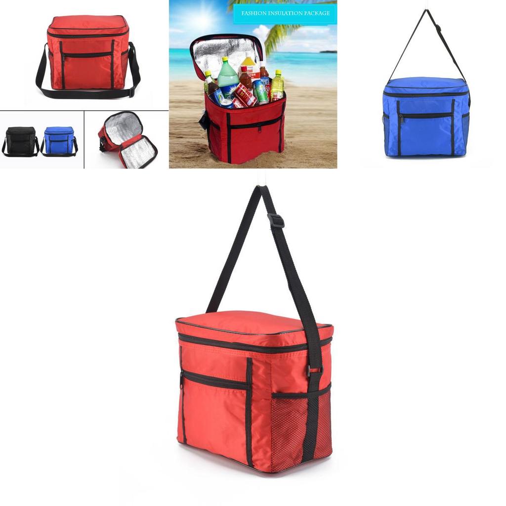 Large Capacity Insulated Thermal Cooler Bag For Picnic And Camping Adventures