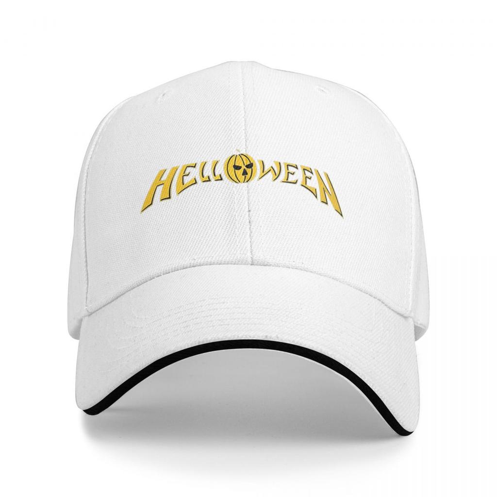 Helloween Logo Kapuce Snapback Baseballové Čepice Prodyšné Ležérní Čepice Venkovní pro Muže a Ženy