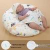 Newborn Anti-Spit-Up Breastfeeding Pillow Cushion for Hands-Free Feeding