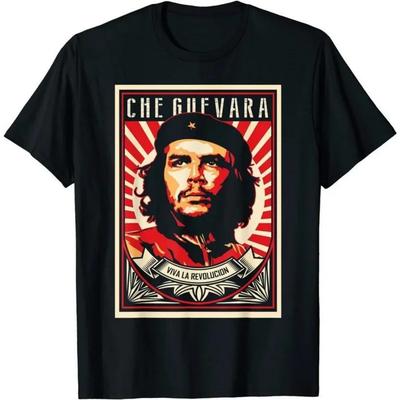 Che Guevara Shirt Rebel Cuban Shirt Guerrilla Revolution T-Shirt Casual Short Sleeve Men Women T Shirt Cool O-neck Tshirt