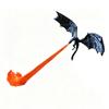 Dragon Flame Book Nook Ornament Fantasy Dragon Sculpture Bookshelf Decor Home Tabletop Decoration Book Corner Craft Gift