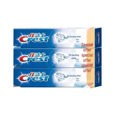 Crest 3D White Dual-Effect Toothpaste
