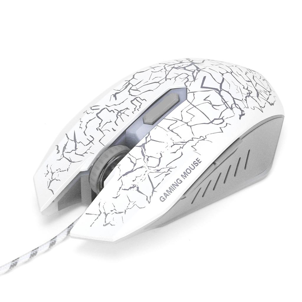 Wired Gaming Mouse USB Port Ergonomic 3200 DPI RGB Optical Computer Accessories