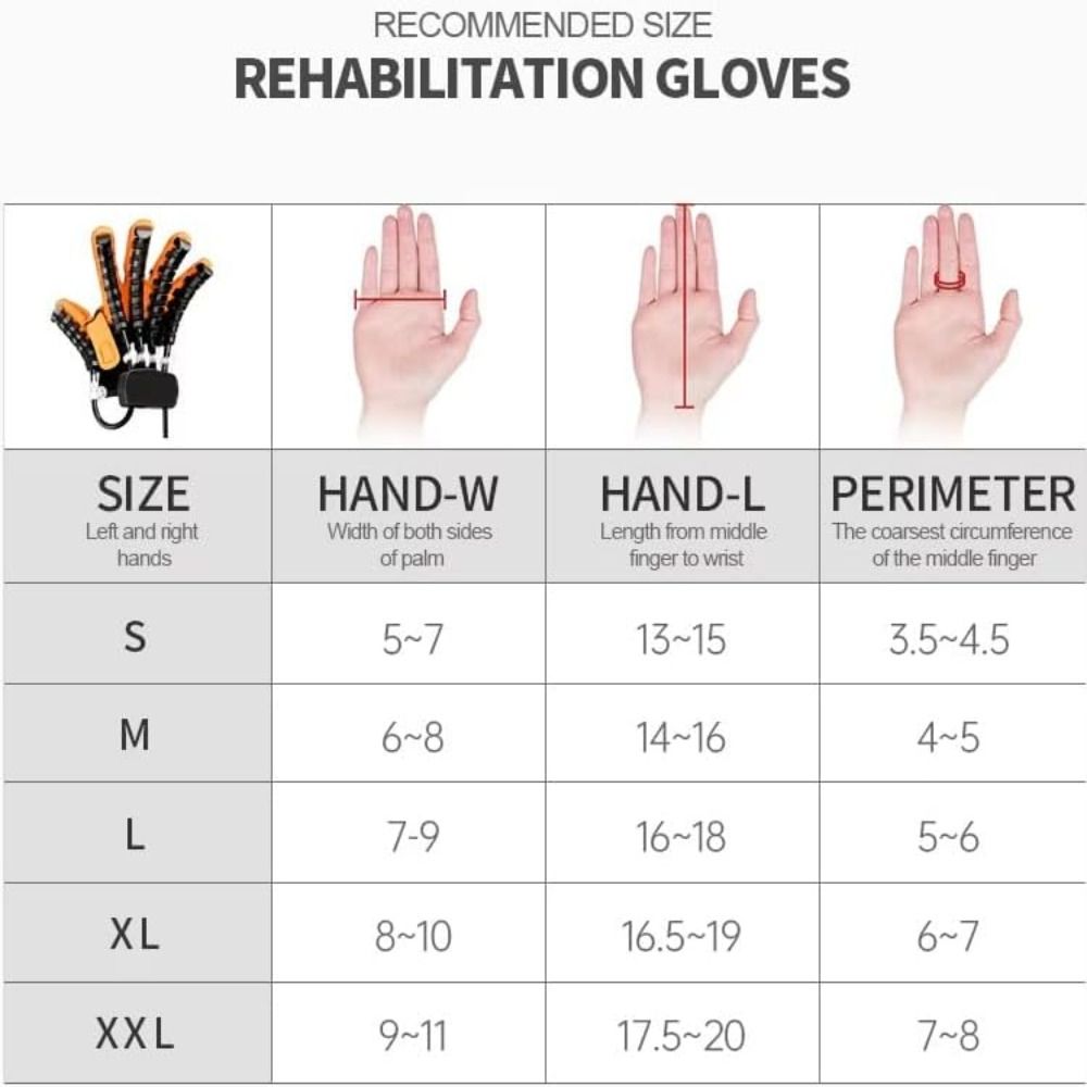 3 Training Modes Rehabilitation Hand Training Glove Fingers Strength Training Device