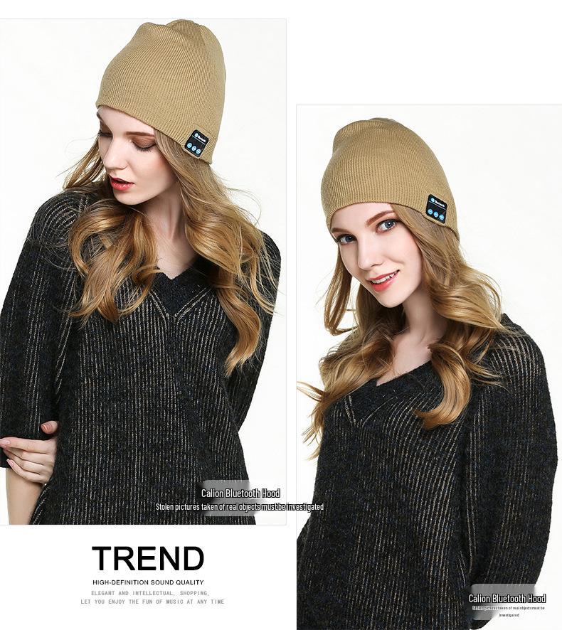 Wireless Bluetooth 5.0 Multi-Color Winter Music Hat M5 – Cold Protection Flat Cap