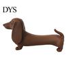 Pezzi Artistici da Tavolo Statuetta Vintage di Bassotto, Statuetta Wiener, Ornamenti Decorativi Animali Rustici per Decorazione Davanzale, Carino