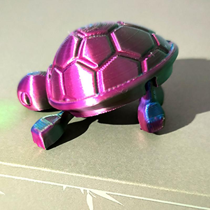 3D Printed Turtle Model Toys Multi-Joint Ornament Realistic Animal Figures Desktop Decoration Crafts Miniatures