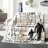 Home To My Dad I Am Because You Are So Much Of Me Is Made From What I Learned From You Fashion Blanket Used For Home Gift Giving Friends And
