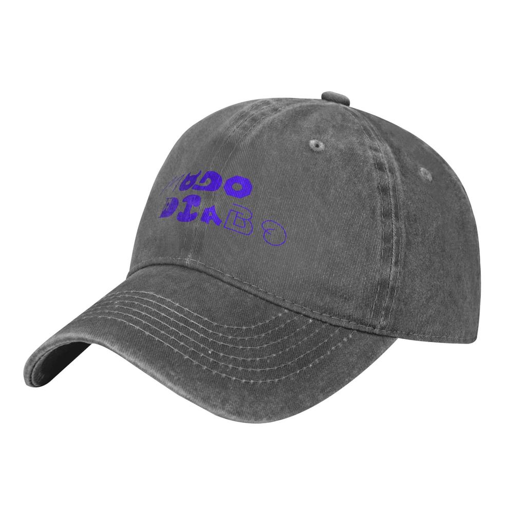 Duki Devil Mode Men Women Baseball Cap  Distressed Washed Hats Cap Outdoor Summer Adjustable Fit Sun Cap