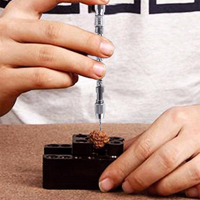 Mini Hand Crank Twist Drill for DIY and Model Drilling